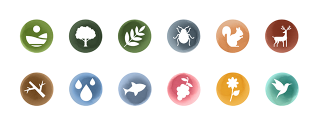 Hedgerow Harmony Icons